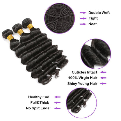 ESQ10A Deep Wave Bundles 16"to20" & 20"to24"